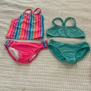 2 girls bathing suits-size 10